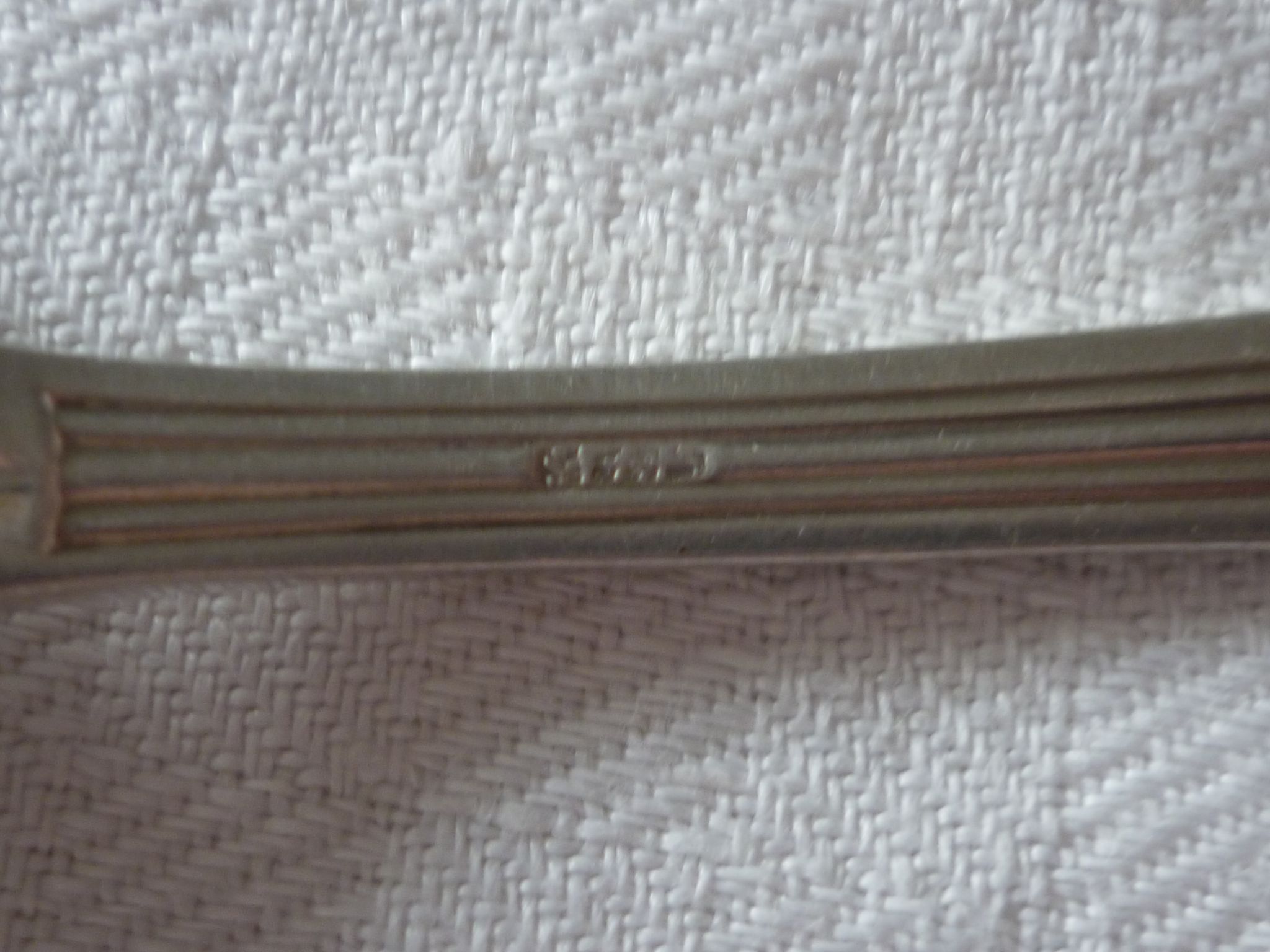 12 petites cuillers en metal argente orfevre sfam