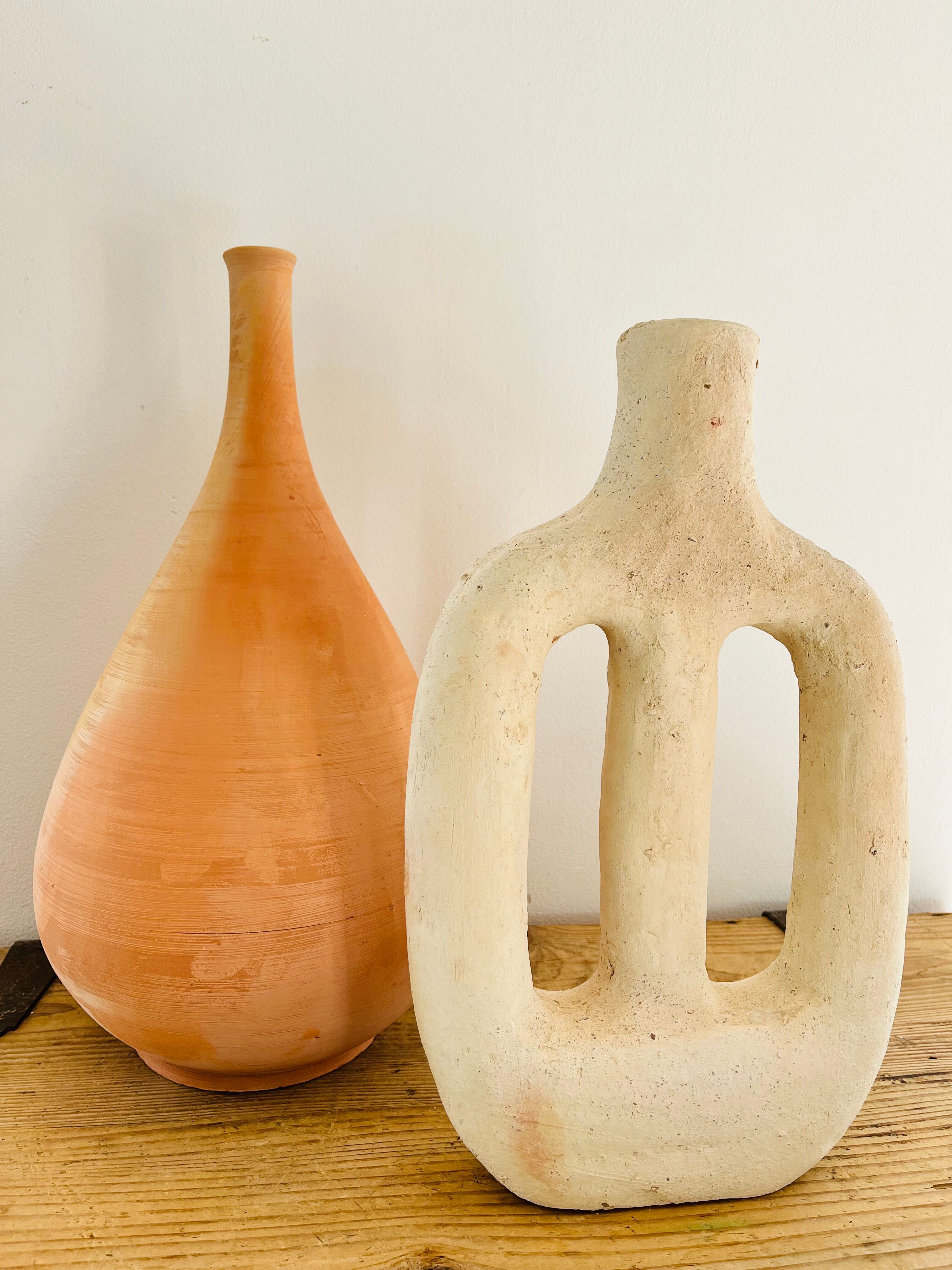 Moroccan pottery Tamegroute blanche