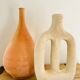 Moroccan pottery Tamegroute blanche