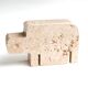 Fratelli Mannelli travertine zoomorphic paper press, 1970's