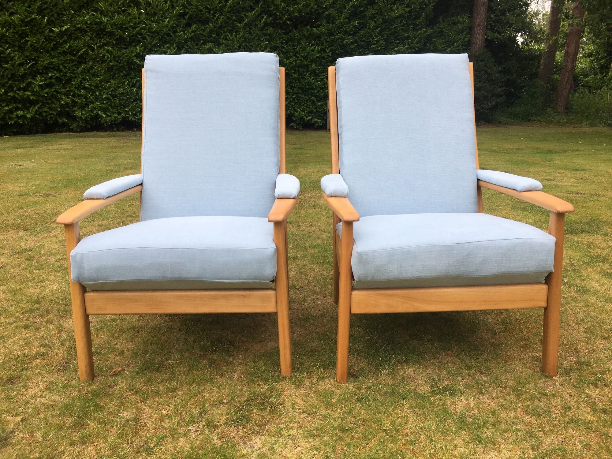 Pair of vintage armchairs
