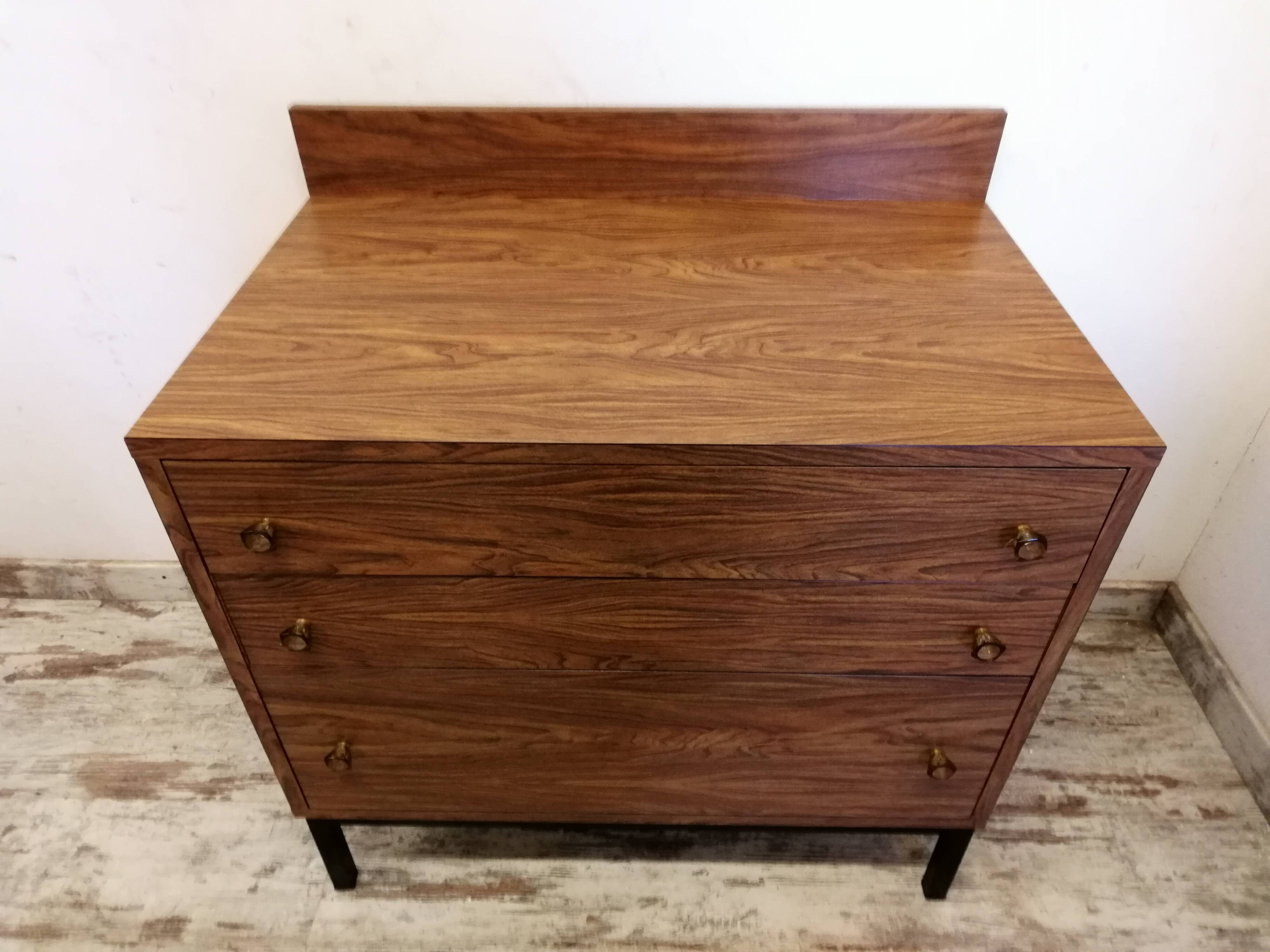 Vintage Scandinavian style chest of drawers