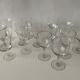 14 antique stemmed glasses