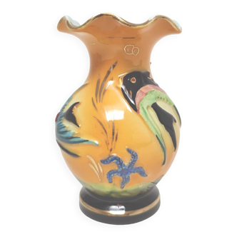 Ceramic vase Monaco workshop Cerdazur seabed
