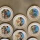 Set of plates Le Fouquet's Italy San Marciano Graffin