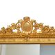 Miroir de cheminée victorien doré