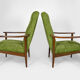 Paire de fauteuils scandinaves, mid-century