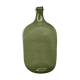 Green and oval demijohn
