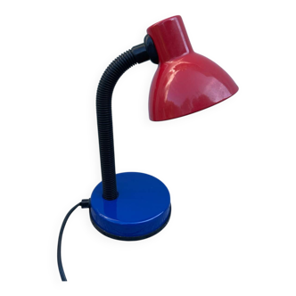 Lampe de bureau en métal 1990