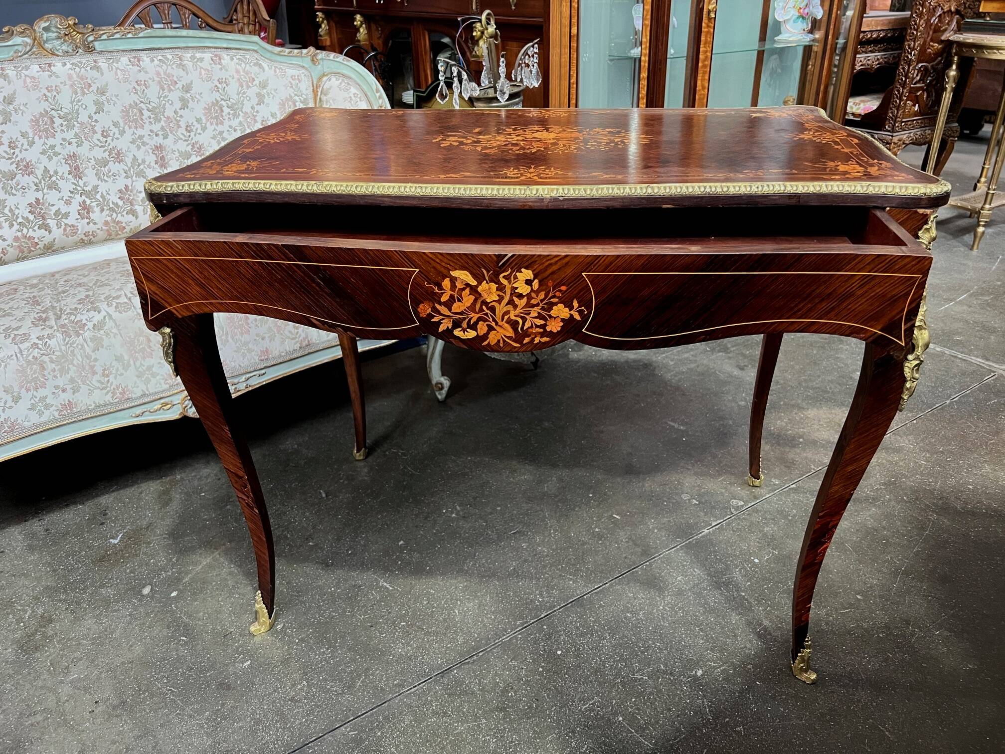 Lady's desk in Louis XV style.