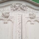 Old closet repainted in white, 19th