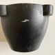 Marble mortar and 19th boxwood pestle