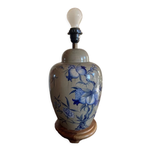 pied de lampe porcelaine