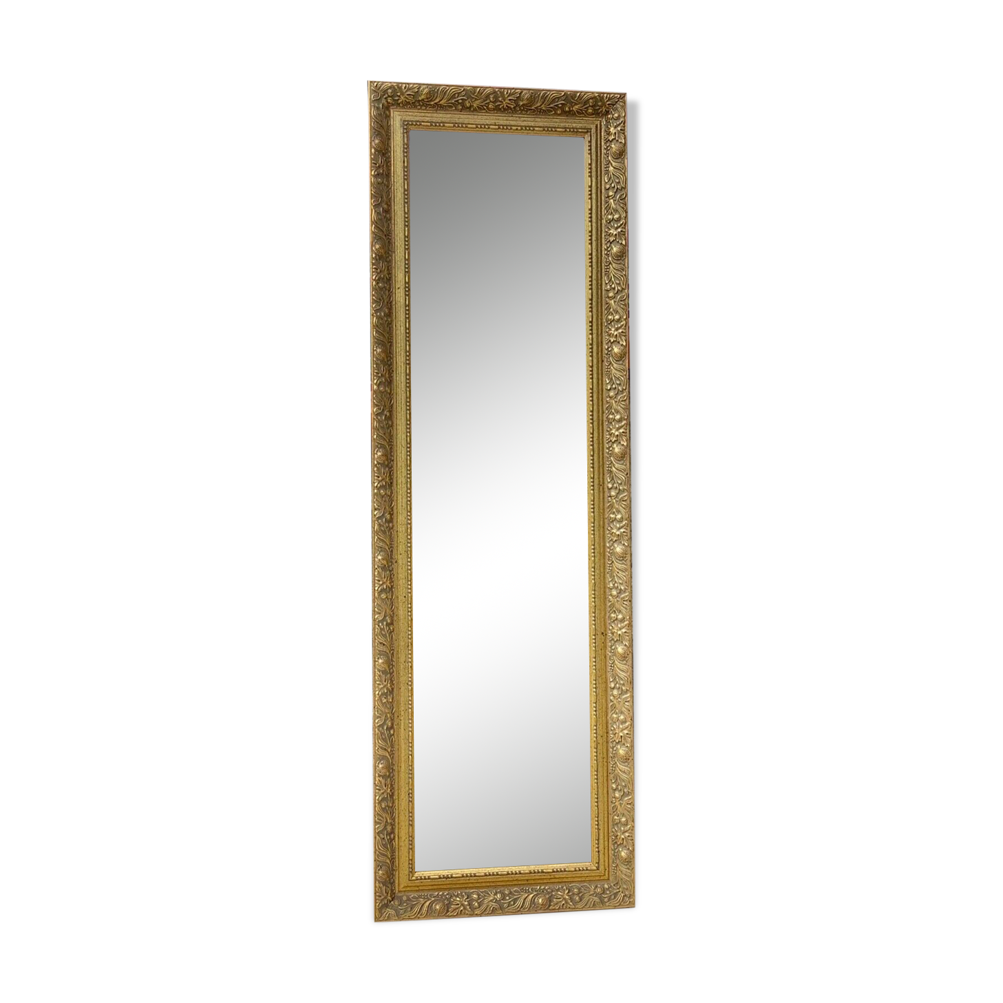 Napoleon III bevelled ice mirror 132x42cm