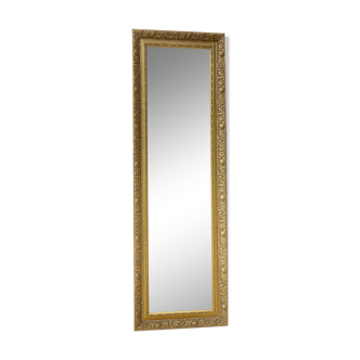 Napoleon III bevelled ice mirror 132x42cm