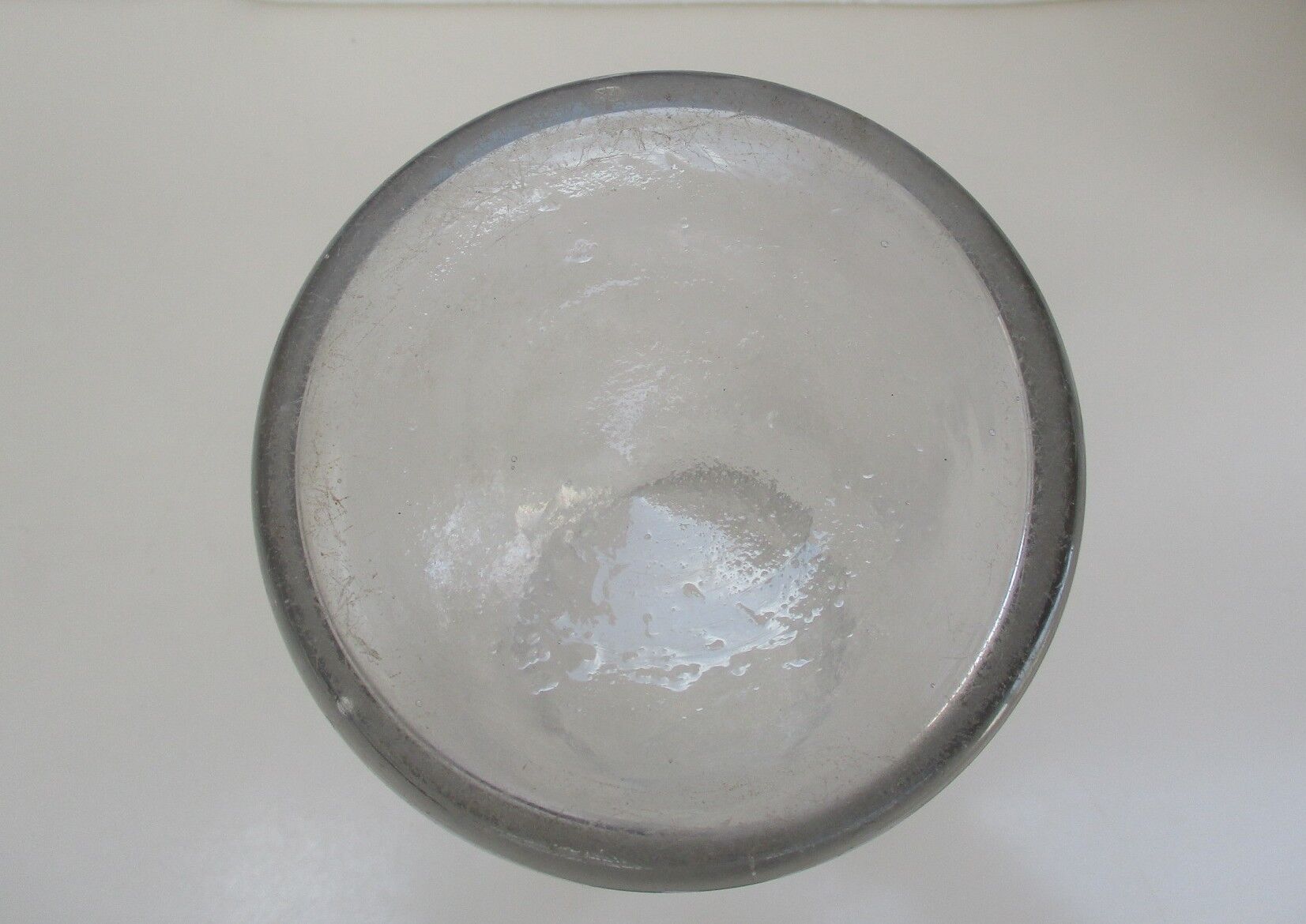 Bocal ancien en verre