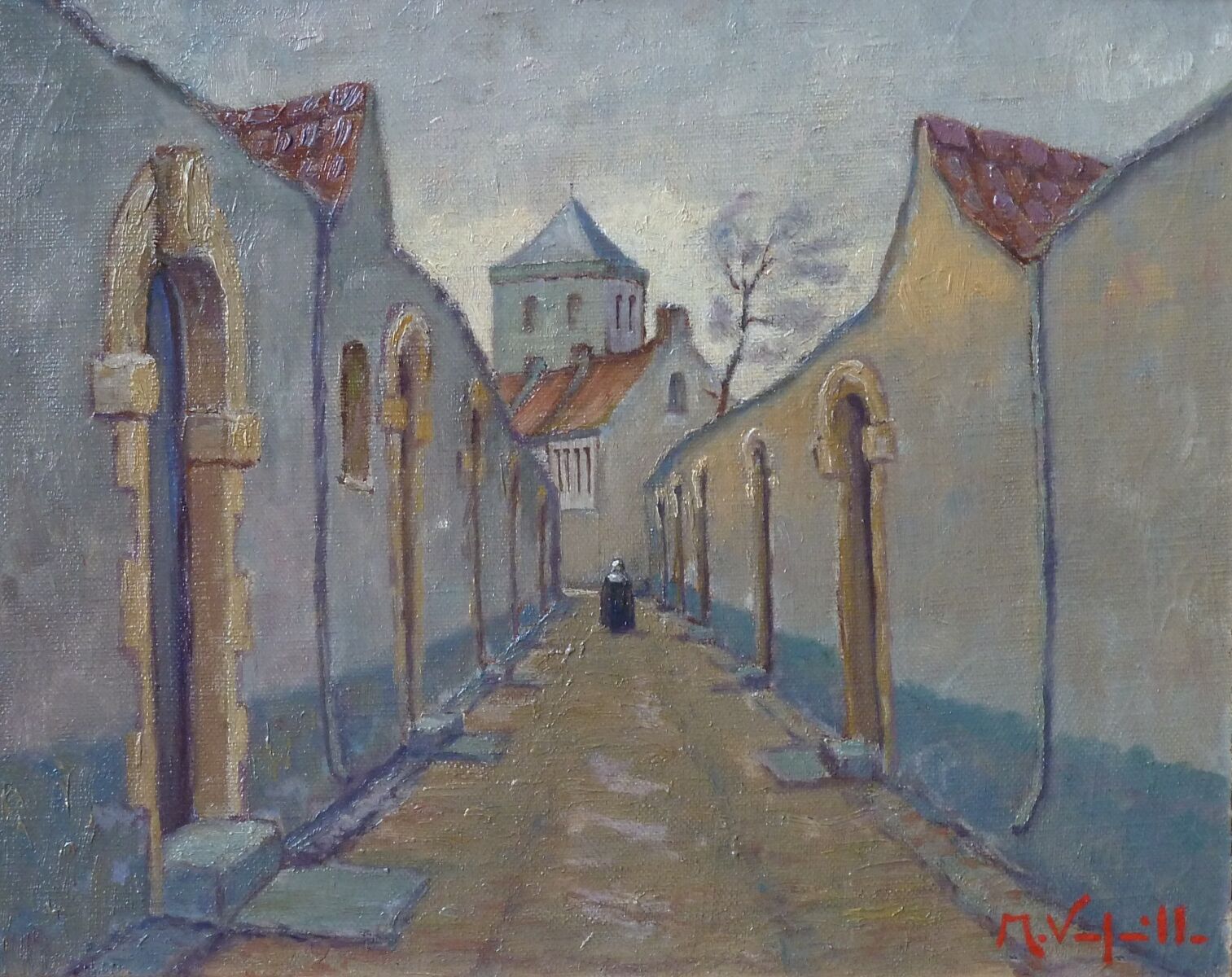 Beguinage of Courtrai or Kortrijk - Michel Verfaille