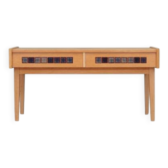 Ash console, Danish design, 1970s, production: Denmark
