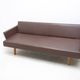 Vintage Eastern Bloc sofa, mid-century seating, 1970s, Czechoslovakia