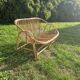 Rattan bench