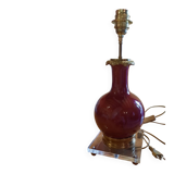 Antique blood-red lamp