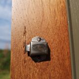 Renovated wooden cloakroom