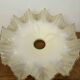 Vintage pleated glass lace lampshade ceiling light