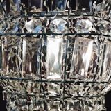 Old chandelier pampilles & chiseled metal