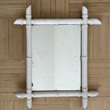 Old quilted mirror