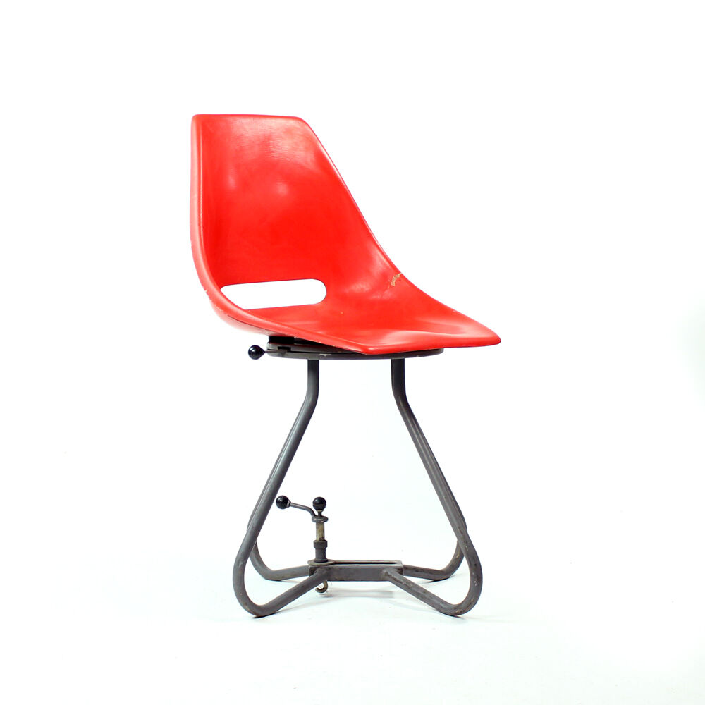 Chaise Tram par Miroslav Navratil pour Vertex, années 1960