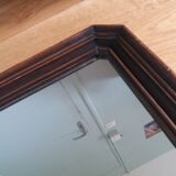 Art Deco mirror molded wood 69 x 49