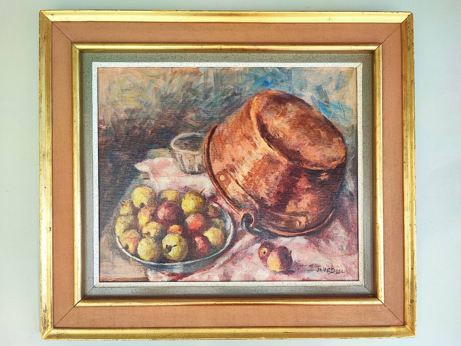 Oil painting - still life by Jane Bosc