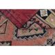 1970s Turkish Oushak Handmade Wool Cotton Orange Runner Rug 84x308