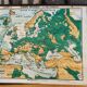 Old map Paul Kaeppelln Europe Physical