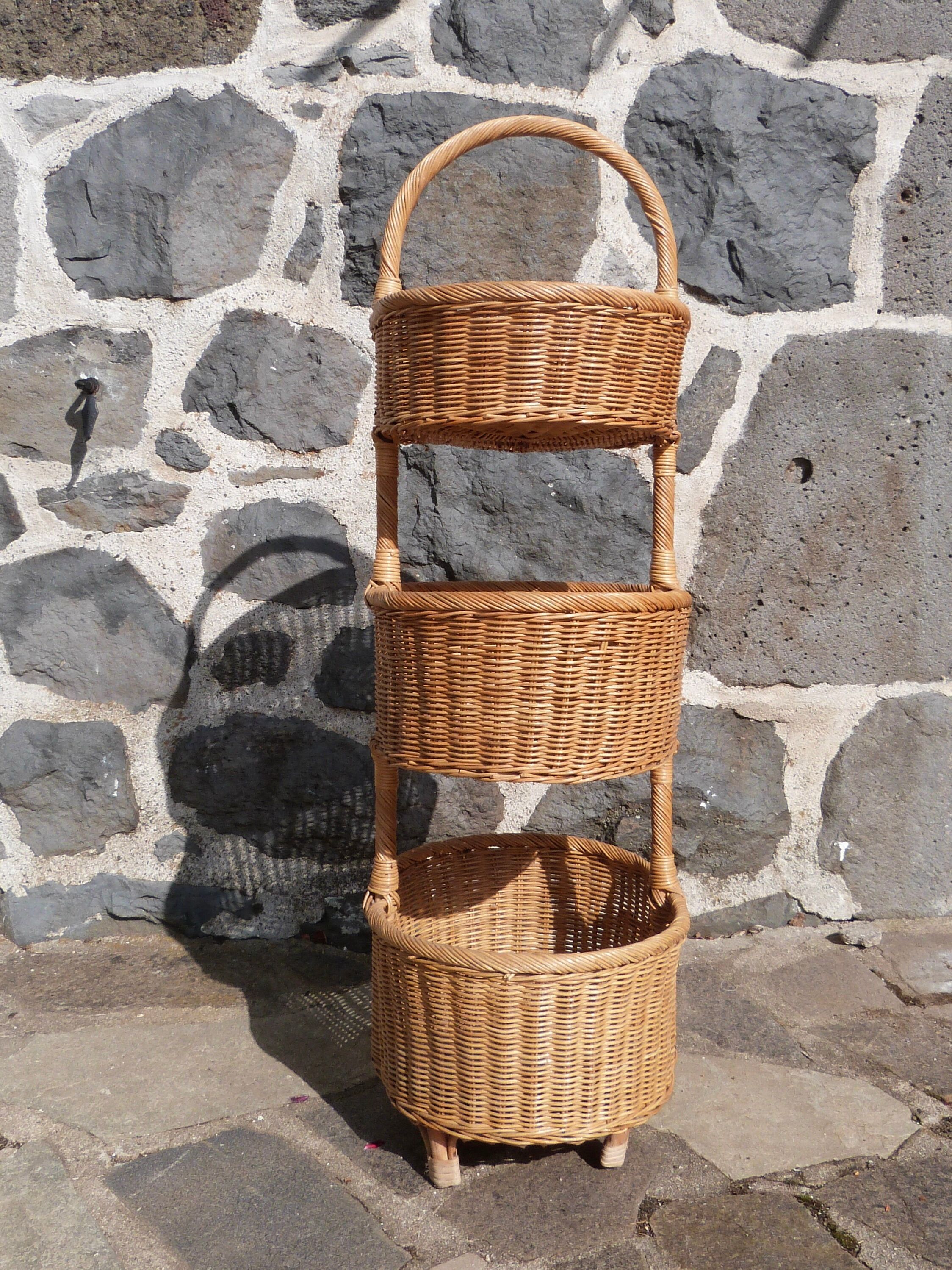 Rattan basket
