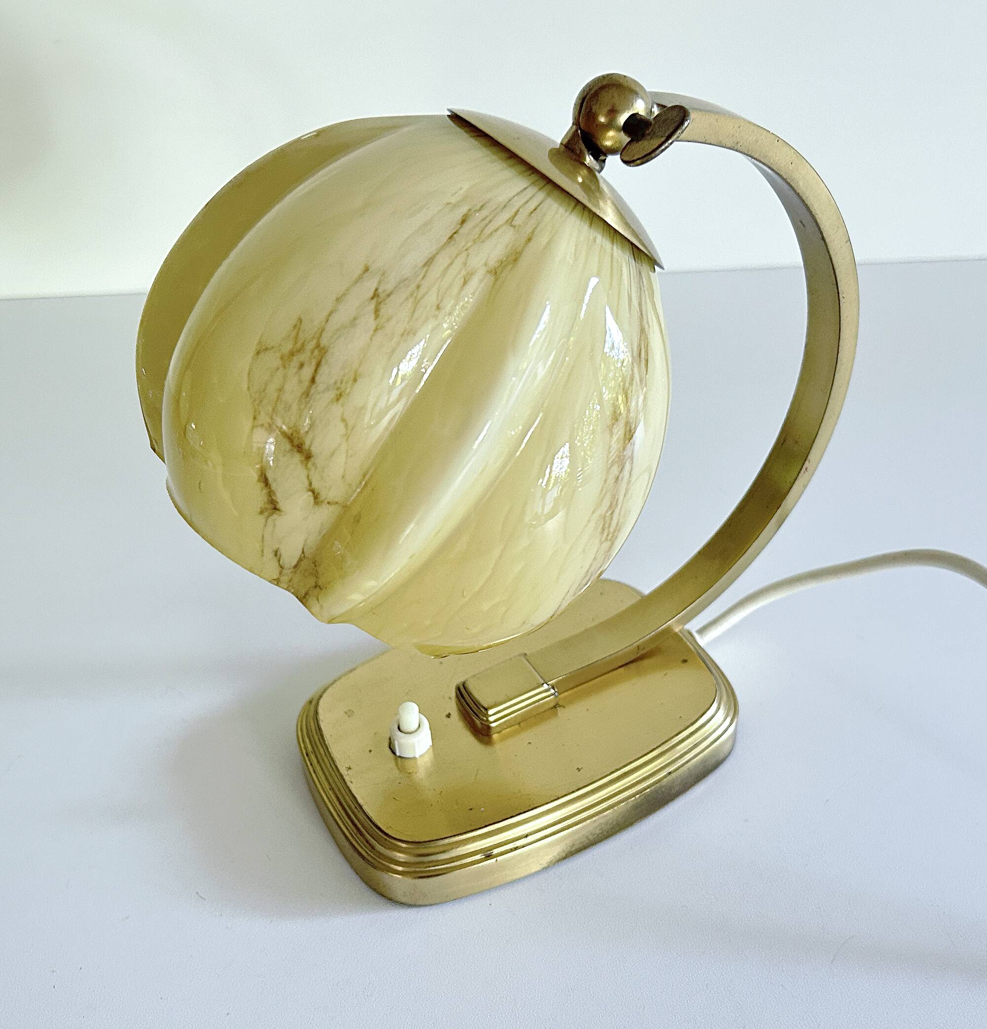 Bauhaus art deco table lamp