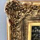 Heinrich berger, original oil painting framed, landscape image