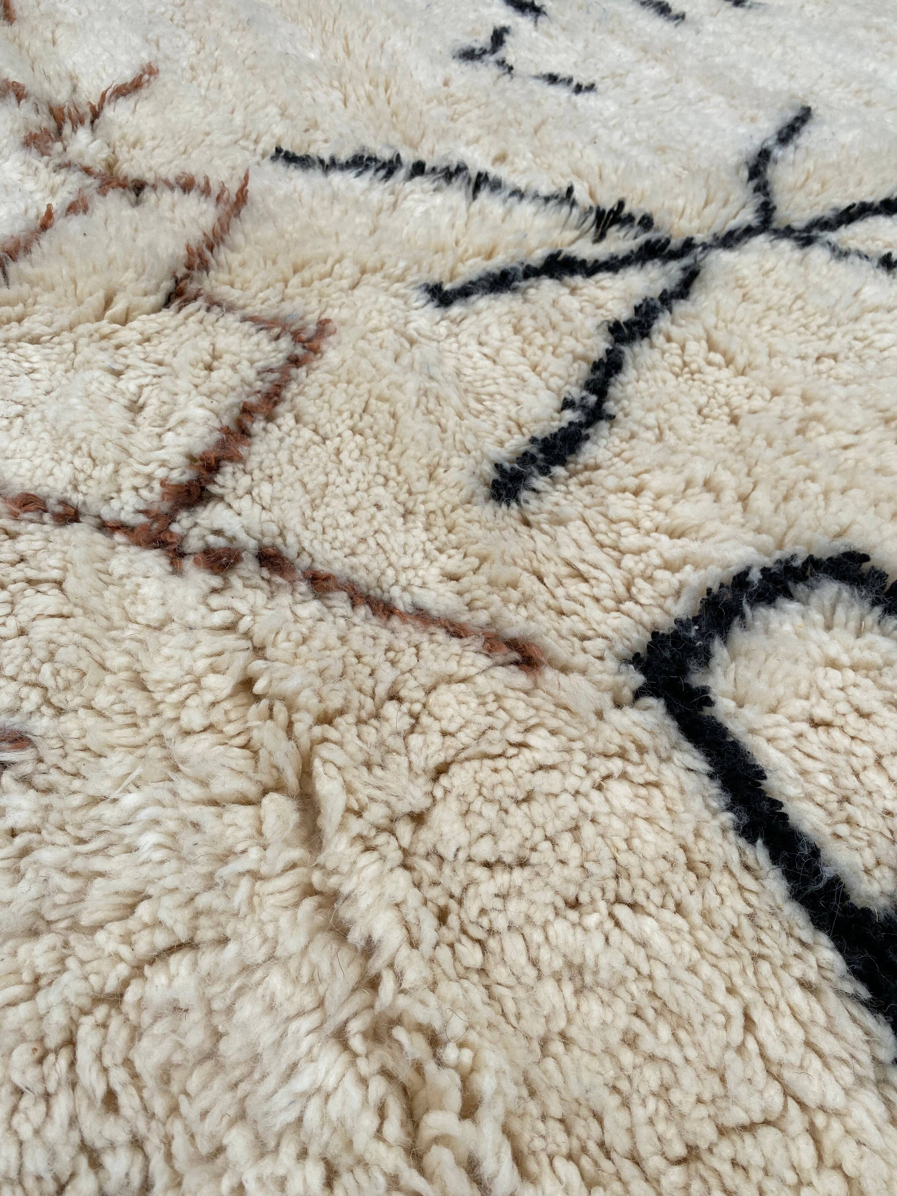 Carpet berbere m rirt 190x270 cm