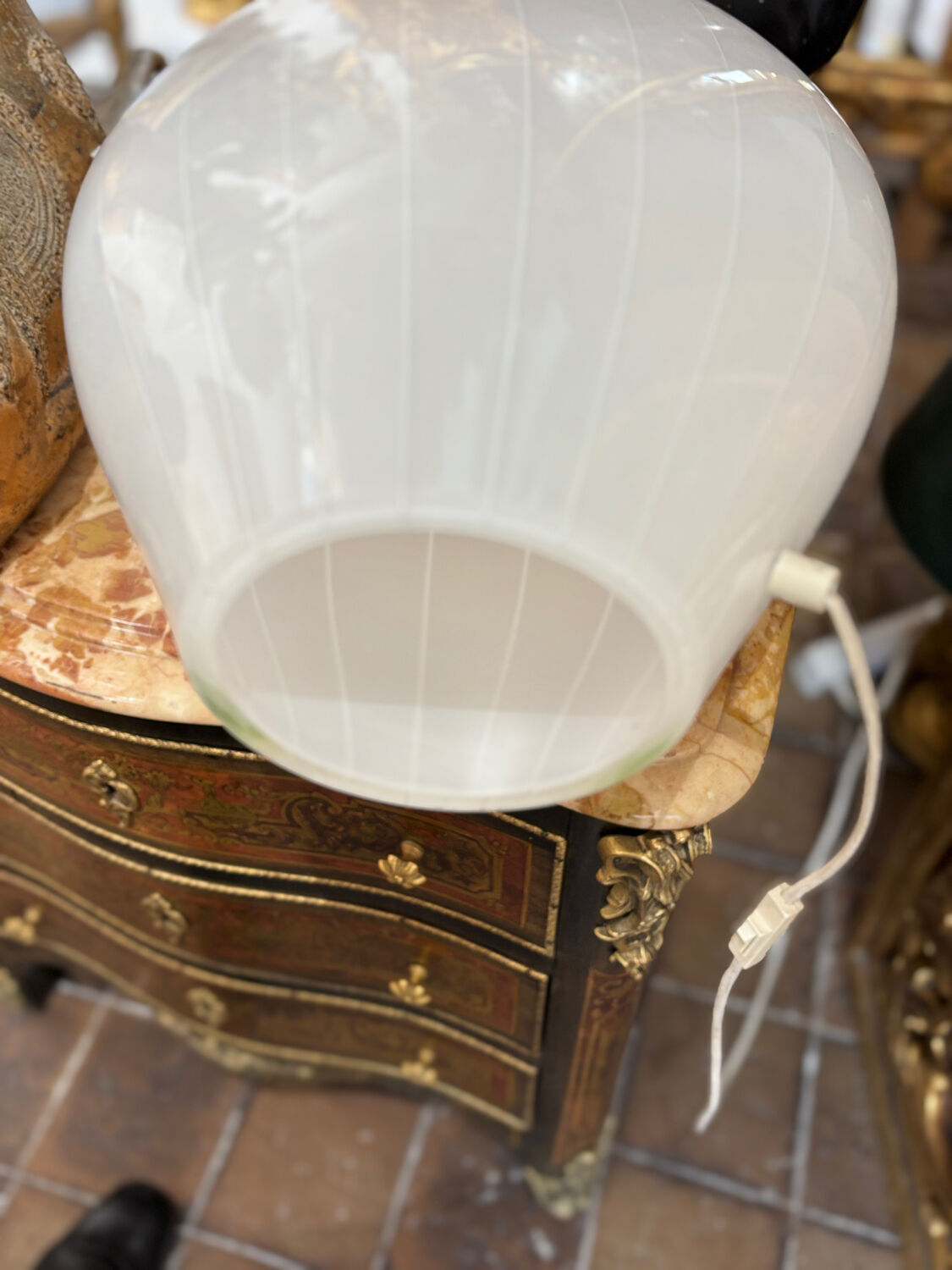 Superbe lampe à poser en verre de Murano.  Design Lino Tagliapietra po