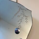 Antique chiseled mirror 60 X 40cm
