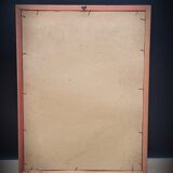 Lithograph Rose Leaves Lettuce