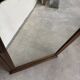 Art Deco mirror in carved oak – 1930s – 102 x 78 cm