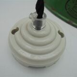 Enamelled sheet metal hanging