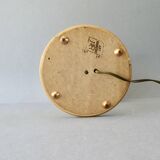 Lampe en rotin Art Vannerie France, années 70