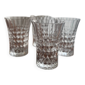 Lot de 4 verres en cristal modèle Éclat – Cristal d’Arques Paris | Ver
