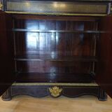 Sideboard, copper marquetry, Napoleon III period. 19th century