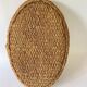 Panier en fibre végétale, tissage provençal