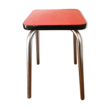 Tabouret en formica rose des années 50