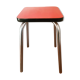 Pink formica tab from the 1950s