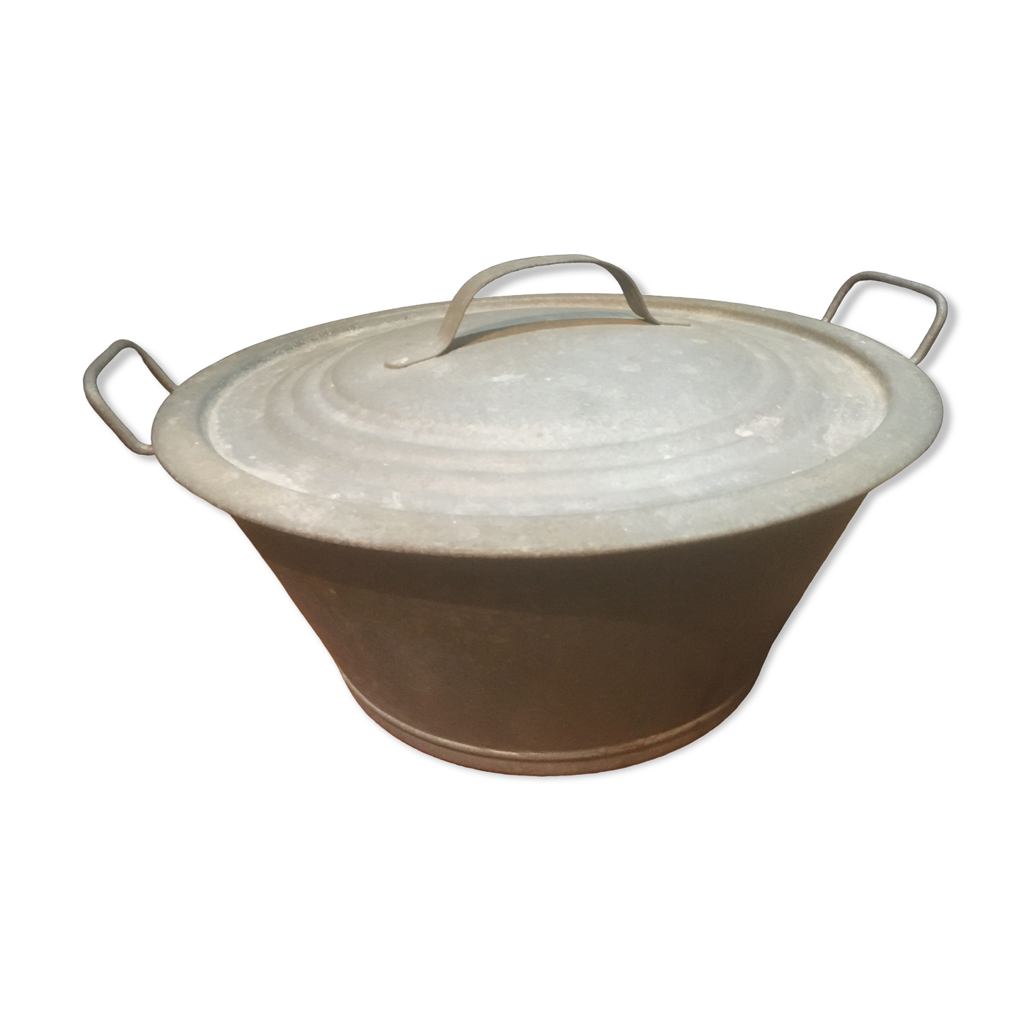 Basin & zinc lid Ø 43